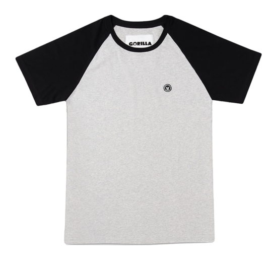 T-Shirt Men grey/black GORILLA x Bleed